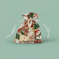 Organza zakjes Kerst